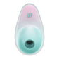 Satisfyer Pixie Dust - Mint/Pink - Mint/Pink USB Rechargeable Vibrating Air Pulse Stimulator