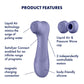 Satisfyer Pro 2 Generation 3 with App Control - Lilac - Lilac Touch-Free USB-Rechargeable Clitoral Stimulator