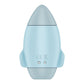 Satisfyer Mission Control - Blue - Blue USB Rechargeable Vibrating Air Pulse Stimulator