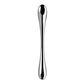 Satisfyer Cosmic Crest 1 - Chrome Steel 24 cm Dildo