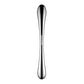 Satisfyer Cosmic Crest 1 - Chrome Steel 24 cm Dildo