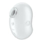 Satisfyer Cutie Ghost - White - White USB Rechargeable Air Pulse Stimulator