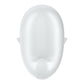 Satisfyer Cutie Ghost - White - White USB Rechargeable Air Pulse Stimulator