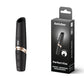 Satisfyer Perfect Kiss - Black USB Rechargeable Air Pulse Stimulator