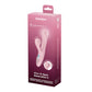 Satisfyer Pro + G-Spot - Pink - Rose Pink 22 cm USB-C Rechargeable Rabbit Vibrator with Touch-Free Clitoral Stimulator