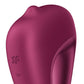 Satisfyer Delighterrr - Berry USB-C Rechargeable Stimulator with Rolling Ball