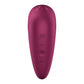 Satisfyer Delighterrr - Berry USB-C Rechargeable Stimulator with Rolling Ball