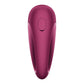 Satisfyer Delighterrr - Berry USB-C Rechargeable Stimulator with Rolling Ball