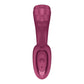 Satisfyer G For Goddess 3 - Wine Red - Wine Red 16 cm USB-C Rechargeable Vibrator with Clit Stim