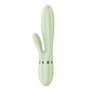 Satisfyer Pearl Bunny 2 - Light Green - Light Green 21.5 cm USB-C Rechargeable Rabbit Vibrator