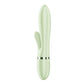 Satisfyer Pearl Bunny 2 - Light Green - Light Green 21.5 cm USB-C Rechargeable Rabbit Vibrator