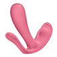 Satisfyer Top Secret+ Raspberry - Pink USB Rechargeable Wearable Vibrator with App Control