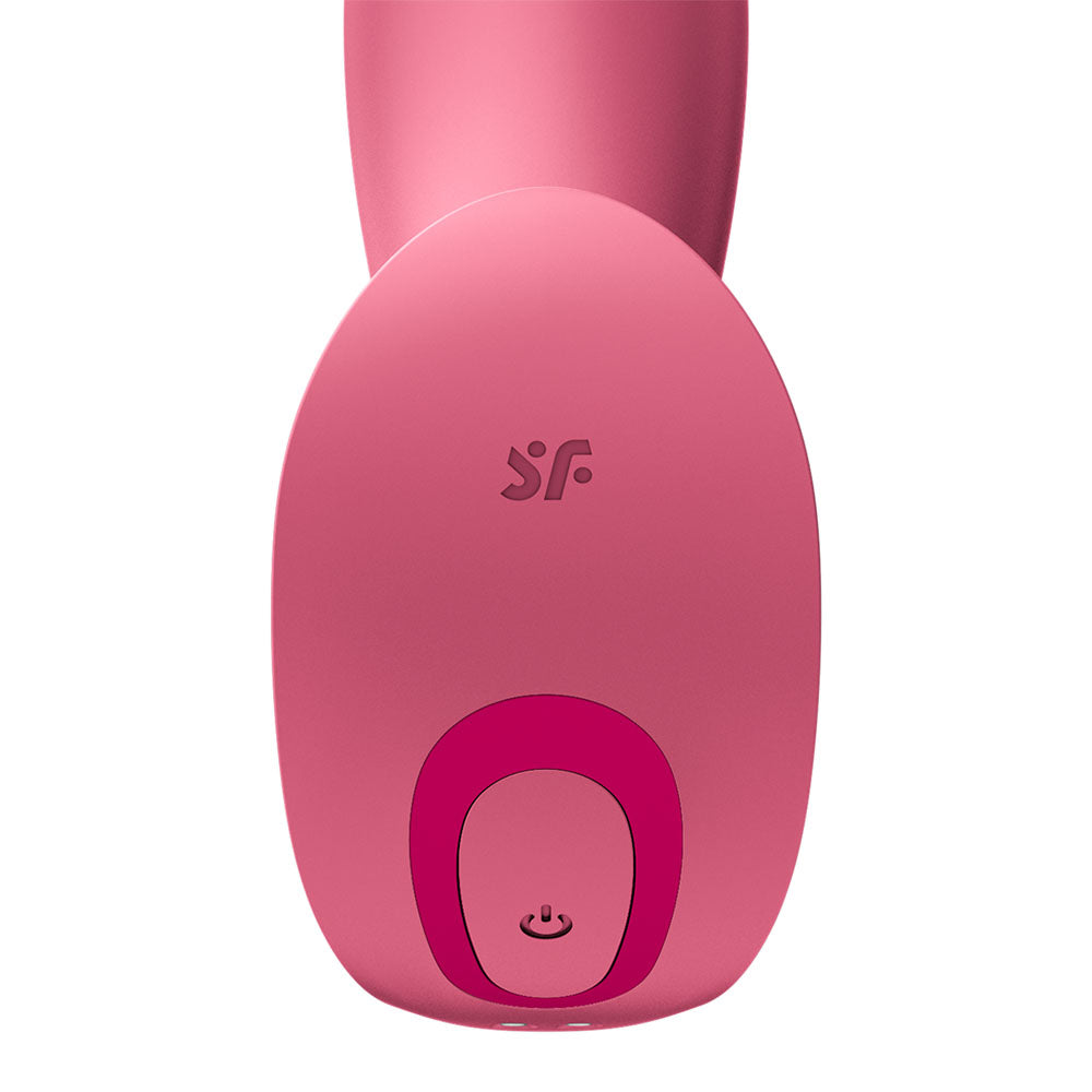 Satisfyer Top Secret+ Raspberry - Pink USB Rechargeable Wearable Vibrator with App Control