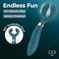 Satisfyer Endless Fun - Battery Series - Green 23.5 cm Stimulator
