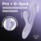 Satisfyer Pro + G-Spot - Battery Series - Lavender Vibrator with Air Pulse Clitoral Stimulator