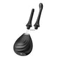 Satisfyer Clean & Play 2-in-1 - Black Unisex Douche with 2 Nozzles