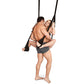 Adam & Eve Naughty Couples Door Swing - Black Swing