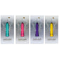 Maia JAGUAR Display - Coloured Rechargeable Bullets - Display of 4 Colours x 3 each with Tester
