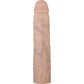 Adam & Eve Adam's 3'' Realistic Extension - Flesh 7.6 cm Penis Extension Sleeve