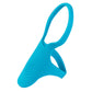 Maia GRIFFIN - Blue Silicone Cock Ring