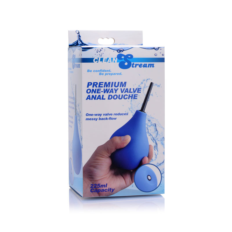 CleanStream One-Way Valve Anal Douche - Blue Unisex Douche