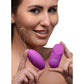 Frisky Scrambler - Purple Vibrating Egg with Wireless Remote