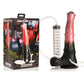 Creature Cocks Centaur Explosion - Pink/Black 24.5 cm Squirting Fantasy Dildo