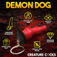 Creature Cocks Hell-Hound Keychain - Novelty Fantasy Dildo Keyring