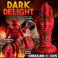 Creature Cocks Demon Claw Fisting Silicone Dildo - Red 21.8 cm Claw Fantasy Dildo
