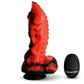 Creature Cocks Dragon Thrust - Red 24.1 cm USB Rechargeable Thrusting & Vibrating Fantasy Dildo with Remote