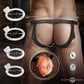 Master Series Pussy Chastity Cage - Light - Flesh Chastity Cage Set