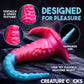 Creature Cocks Vibropus - Blue/Pink 34.3 cm USB Rechargeable Vibrating Tentacle Dildo with Wireless Remote