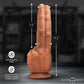 Master Series The Pleaser - Flesh 23.6 cm Double Finger Dildo
