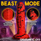 Creature Cocks Gojira - Red/Black 18.5 cm Fantasy Dildo