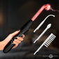 Master Series Electrawand - Black Rechargeable E-Stim Violet Wand with Attachments