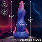 Creature Cocks Krakenar - Purple/Pink 19.8 cm Silicone Tentacle Fantasy Dildo