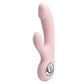 Party Up DAVE Rabbit Vibe - Pink - Pink 19 cm USB Rechargeable Rabbit Vibrator