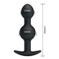 Party Up JAMES Anal Bead Plug - Black 10.4 cm Beaded Butt Plug