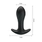 Party Up KEITH Vibrating Plug - Black 10.5 cm USB Rechargeable Vibrating Butt Plug