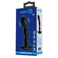 Party Up JIM Vibrating Plug - Black 14.5 cm USB Rechargeable Vibrating Butt Plug