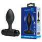 Party Up KEN Vibrating Butt Plug - Black 8.6 cm Vibrating Butt Plug
