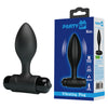Party Up KEN Vibrating Butt Plug - Black 8.6 cm Vibrating Butt Plug