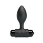 Party Up KEN Vibrating Butt Plug - Black 8.6 cm Vibrating Butt Plug