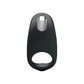 Party Up KING Rechargeable Cock Ring - Black USB Rechargeable Cock Ring