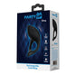 Party Up KING Rechargeable Cock Ring - Black USB Rechargeable Cock Ring