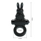 Party Up LEO Vibrating Cock Ring - Black Vibrating Cock Ring