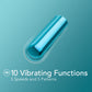 Kool Vibes - Rechargeable Mini Bullet - Blueberry - Blueberry 6.4 cm USB Rechargeable Bullet