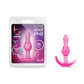 B Yours Curvy Anal Plug - Pink 8.9 cm Butt Plug