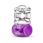 Play With Me Pleaser Rechargeable C-Ring - Purple - Purple USB Rechargeable Cock Ring