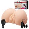 CRAZY BULL JUDY Vibrating Doggy Torso - Flesh Vibrating Doggy-Style Masturbator
